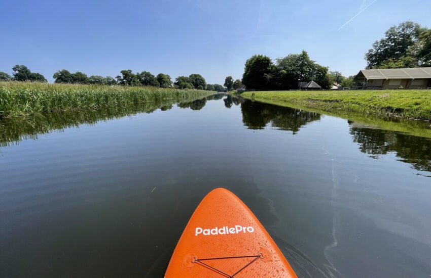 Suppen op de Boven Slinge bij Camping De Twee Bruggen