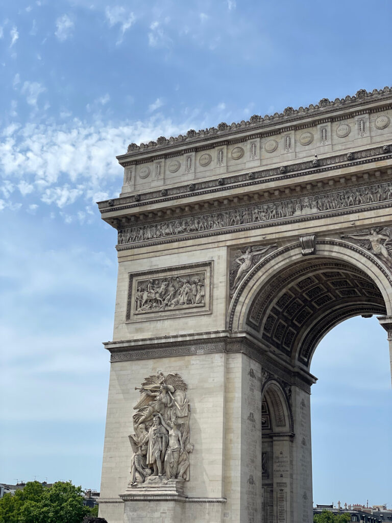 Arc de Triomphe in Parijs